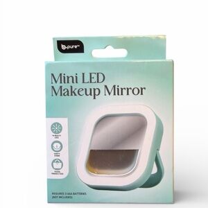 B Pure Mini LED Makeup Mirror - Teal